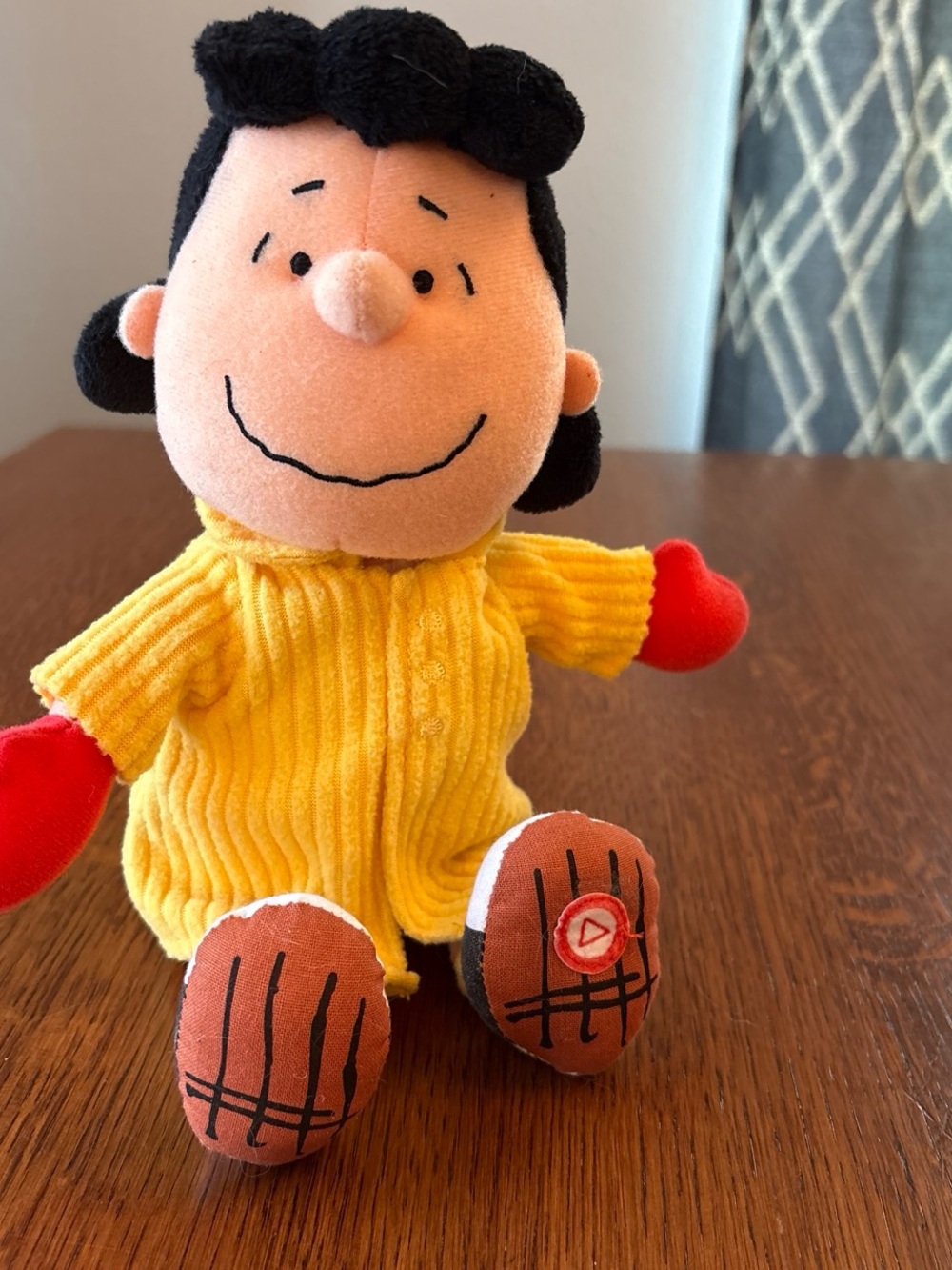 Peanuts Lucy Plush Toy from 50 Years Charlie Brown Christmas Special